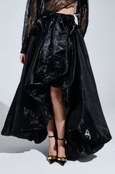 STILL WANT YOU HIGH LOW SKIRT IN BLACK