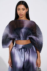 FORGET ABOUT IT OMBRE BLOUSE