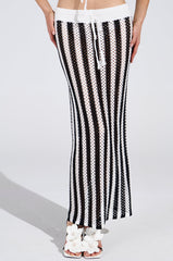 SUNNY DAYS CROCHET MAXI SKIRT