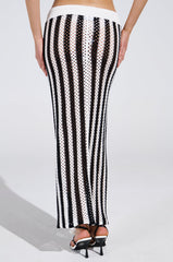 SUNNY DAYS CROCHET MAXI SKIRT