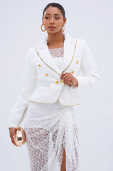 CARLOTTA TWEED BLAZER