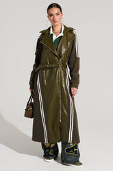 HADLEY MIXED MEDIA TRENCH