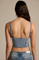 THE BEST ONE YET DENIM CORSET