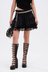 FOREVER AND ALWAYS MINI SKIRT