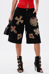 WILD AND FREE DENIM SHORTS