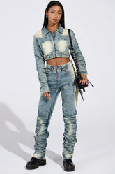 UP ALL NIGHT DENIM PANT