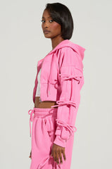 TIE ME UP SWEATSHIRT