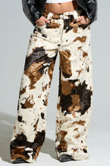 FEELING IT COW TROUSER