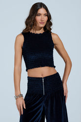 GO GET IT RUCHED TOP