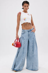 THE BEST ONE YET WIDE LEG DENIM