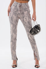 IN THE SUN SNAKE LACE-UP PANT