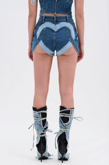 SO MUCH LOVE FOR YOU DENIM SHORT