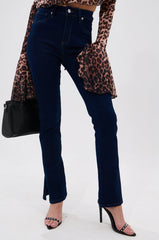 THE BEST CORSET WAISTED FLARE DENIM