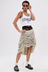 BELLA PARACHUTE MAXI SKIRT