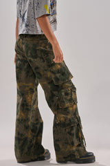 WASHED UP CARGO CAMO PANT