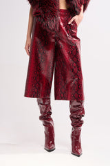 EXTRA IS MY MIDDLE NAME SNAKE BERMUDA SHORT