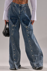CAME INTO MY LIFE RELAXED DENIM