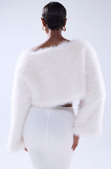 COMFY COZY CROPPED SWEATER