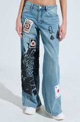 SLEIGHT OF HAND RELAXED JEANS