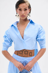 ASHLEY BUTTON DOWN TOP