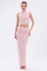 WILD AND FREE FRINGE MAXI SKIRT