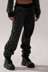 SNEAKY LITTLE SNAKE WIDE LEG JOGGER