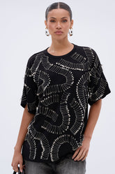 SAFE AND SOUND OVERSIZED TEE