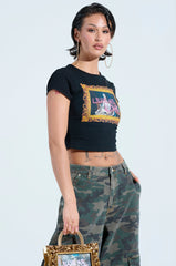 LEAVE ME ALONE BABY TEE