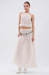 JUST KEEP GOIN MAXI SKIRT