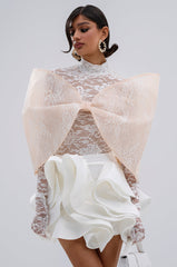 I'M A STAR LACE GLOVE BODYSUIT