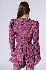 EFFIE TWEED BLAZER