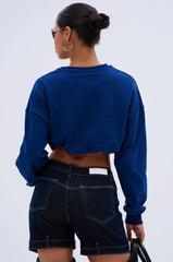 CHICAGO ATHLETIC CROP SWEATSHIRT