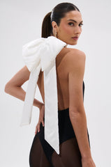 LOVE ME MORE BOW BODYSUIT