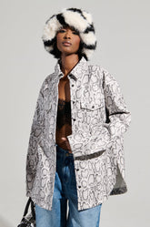 COLD BLOODED BUTTON UP