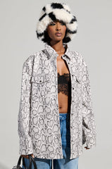 COLD BLOODED BUTTON UP