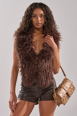 HANNAH FUR BLOUSE