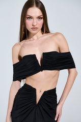 DREAM CATCHER BRALETTE IN BLACK