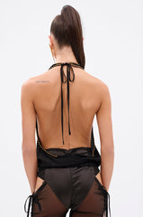 GENIE IN A BOTTLE HALTER TOP