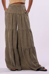 INDIE WASHED WIDE LEG PANT
