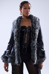 NEW KENZY FUR TRIM MOTO