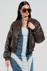 UNDER MY CONTROL PUFFER JACKET