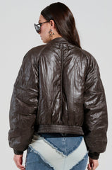 UNDER MY CONTROL PUFFER JACKET