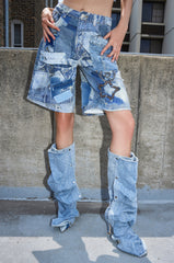 STARS IN THE SKY DENIM SHORT