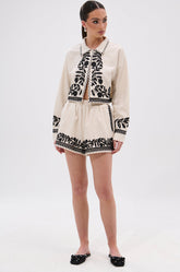 FOREVER AND EVER FLORAL SHORT