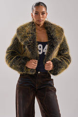 LIMONCELLO FAUX FUR COAT
