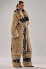 TELLURIDE FAUX FUR IN TAN