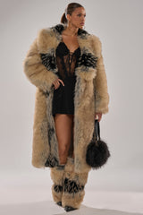 TELLURIDE FAUX FUR IN TAN