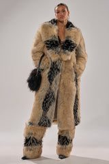 TELLURIDE FAUX FUR IN TAN