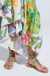 AKIRA OBELIA TAN FLAT SANDAL