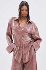 LOOK AT ME BUTTON DOWN TOP